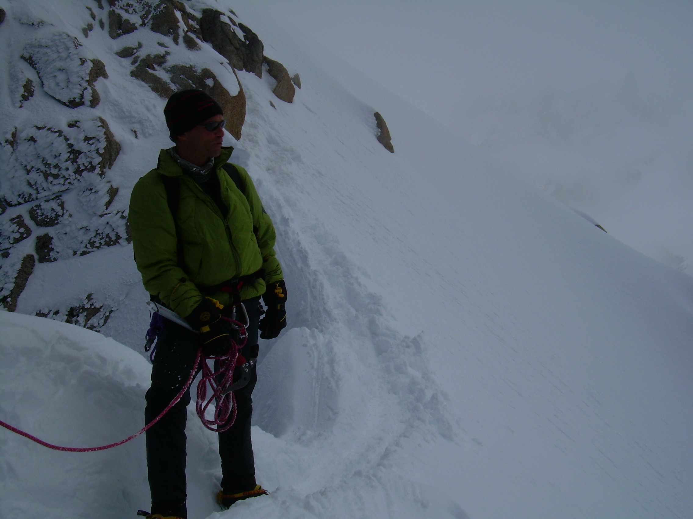 Remy on Cosmiques Arete.JPG